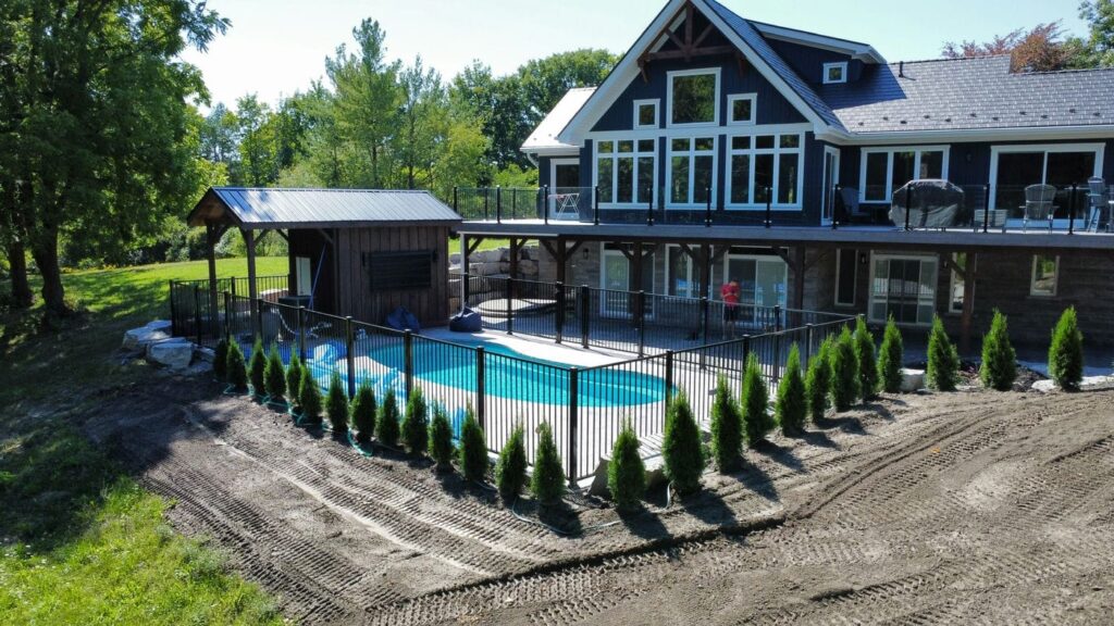 aluminum railings for pool