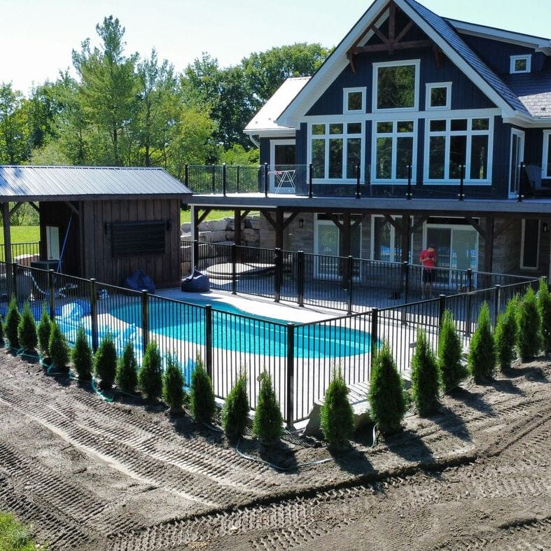 aluminum railings for pool