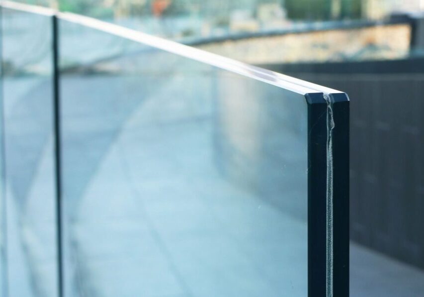 frameless laminated glass
